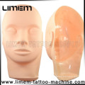 The Realistic newest styleHigh Quality prfession 3D tattoo Practice Head & Skin